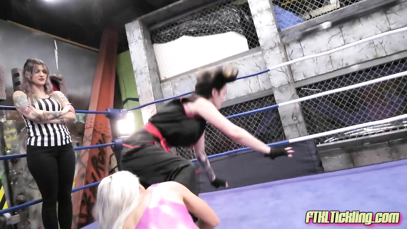 Tickle Wrestling Entertainment! Pt 60: Irene Silver vs Platinum Fury!