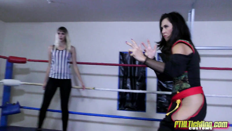 Tickle Wrestling Entertainment! Pt 25: Tomiko the Sock Ninja vs Jolene the Valkyrie!