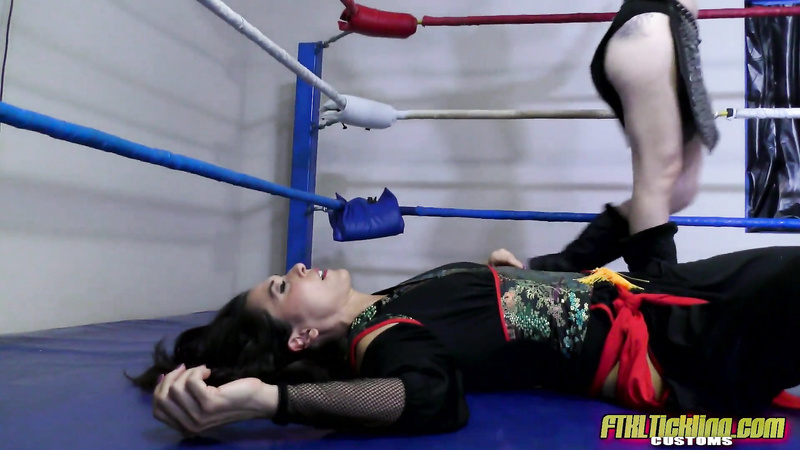 Tickle Wrestling Entertainment! Pt 25: Tomiko the Sock Ninja vs Jolene the Valkyrie!