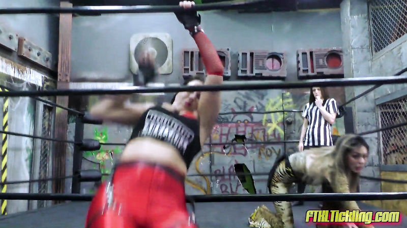 Tickle Wrestling Entertainment! Pt 12: Tiger Lily vs. Stomperella!