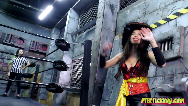Tickle Wrestling Entertainment! Pt 4: Jungle Jane vs Scarlett Plunder!