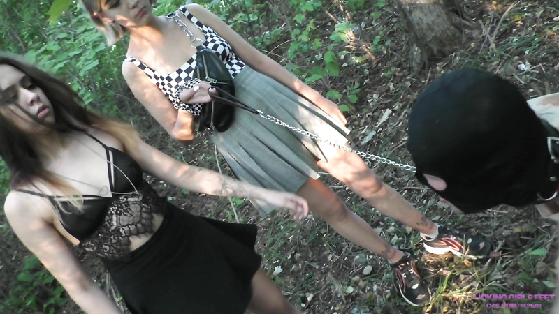 Alisa And Karina Meeting In The Forest Foot Domination And Humiliat