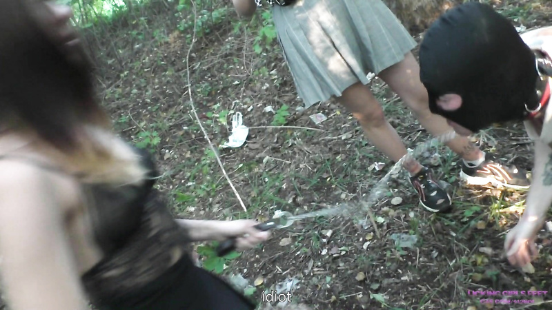 Alisa And Karina Meeting In The Forest Foot Domination And Humiliat