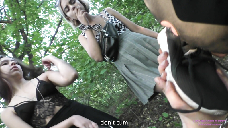 Alisa And Karina Meeting In The Forest Foot Domination And Humiliat