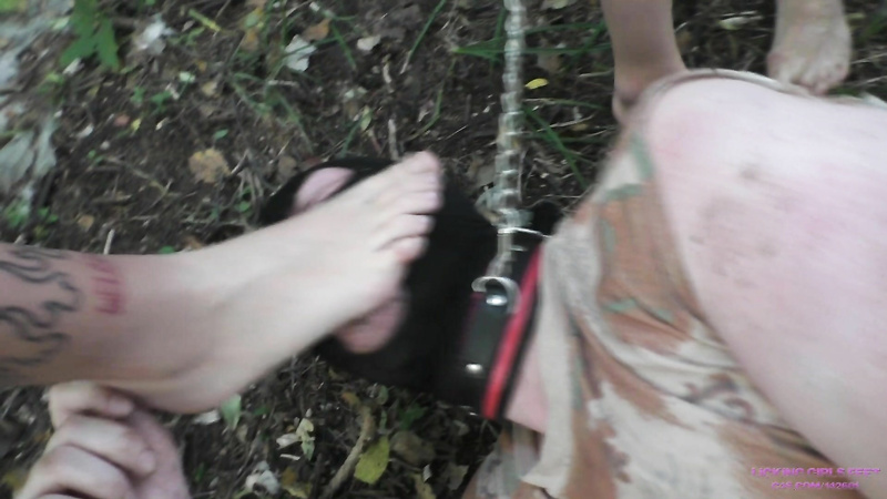 Alisa And Karina Meeting In The Forest Foot Domination And Humiliat