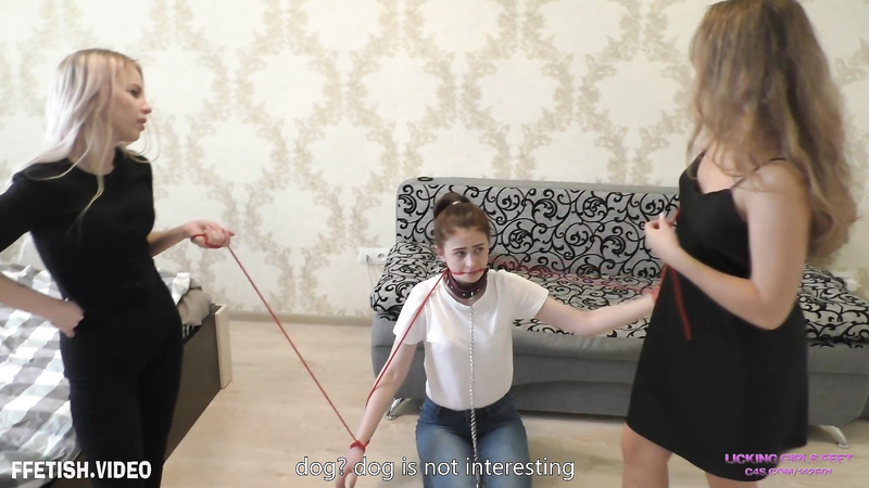 Valeria And Kira Having Fun With A Stupid Slave Girl Marionette