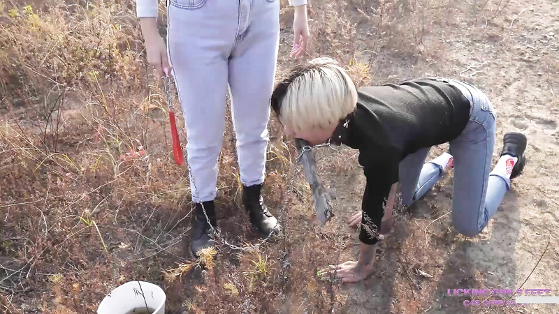 Nicole Walking And Training A Devoted Pet