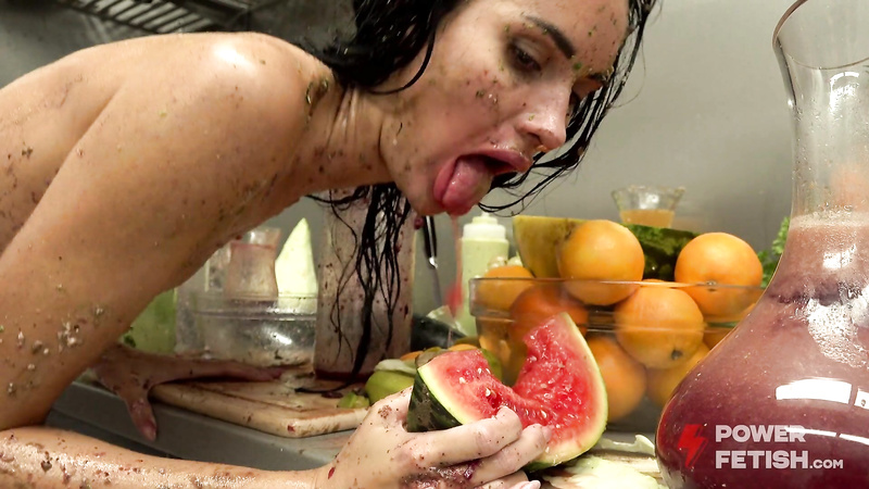 Valentina Sierra Pees All Over The Kitchen