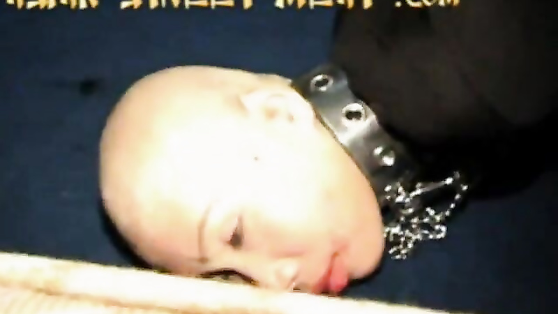 Asian head shave and fuck