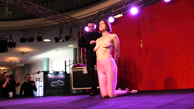 Breasts In Pain - Another Public Breast Suspension Live From Venus