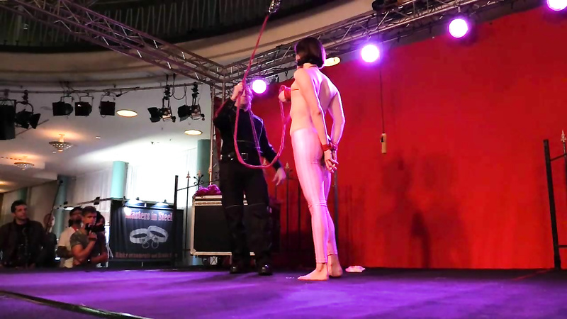 Breasts In Pain - Another Public Breast Suspension Live From Venus