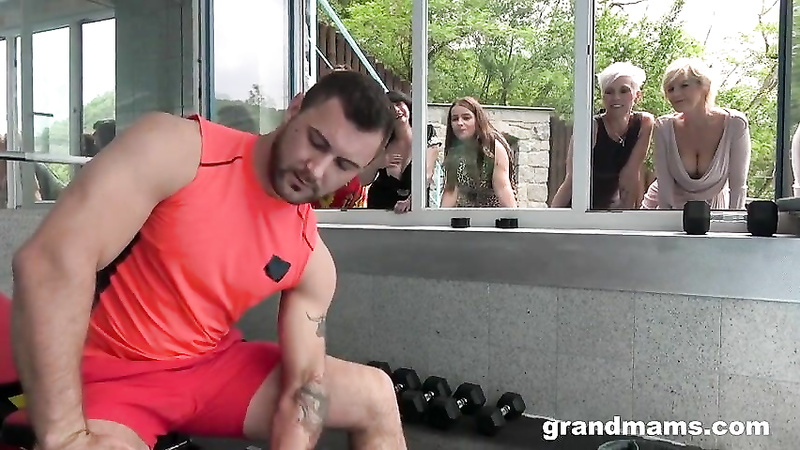 Grandmams - Granny Gym Orgy