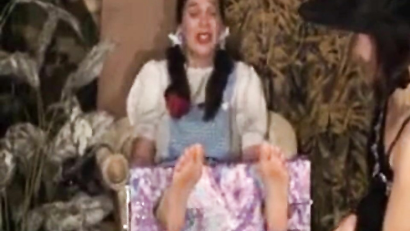 Dorothy & The Witch Bare Feet Tickled