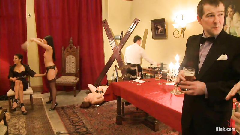 TheUpperFloor - Satine Phoenix, Cherry Torn, Bella Rossi, Lilla Katt (The First Supper, Part One)