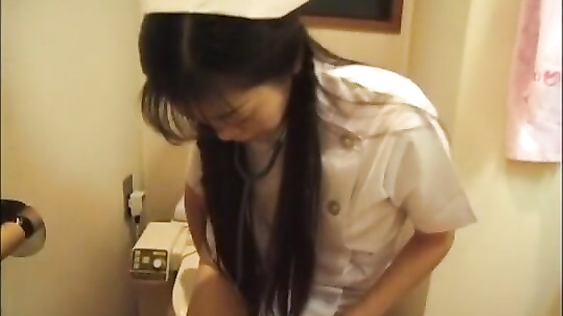 Asian girl gets a piss bukkake