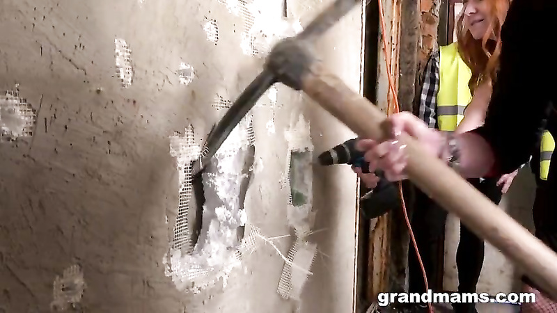 GrandMams - Anna K Bianca M And Lucca F Demolition Grandmams Part 1