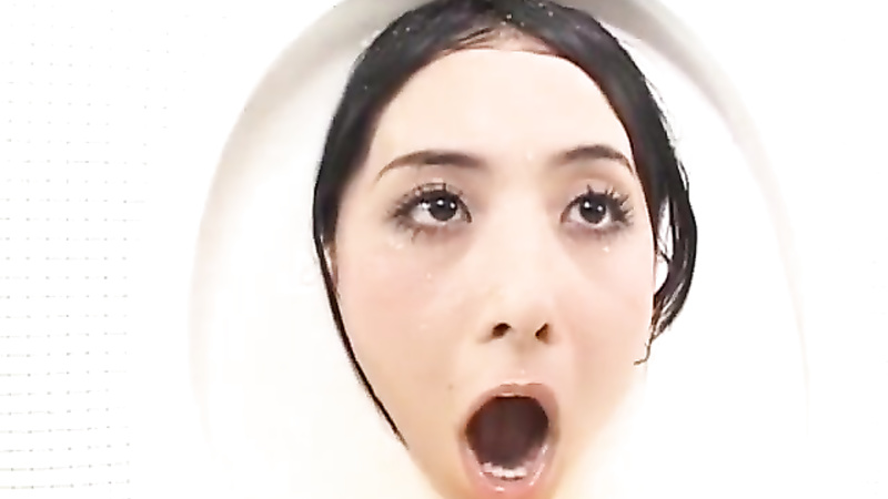 Japanese toilet girl