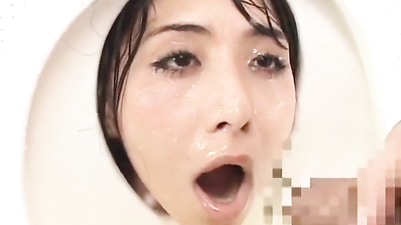 Japanese toilet girl